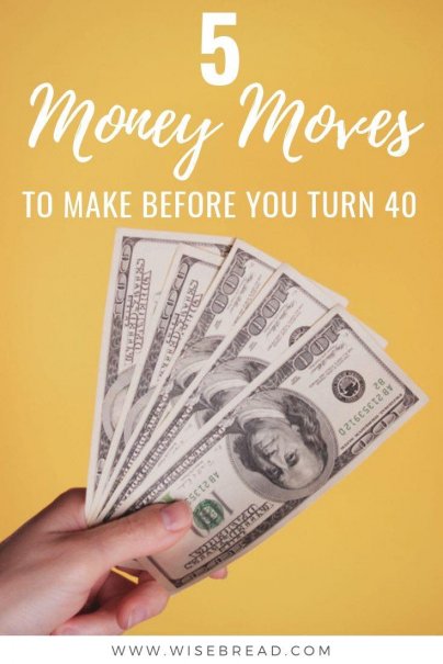 Made any financial mistakes? If you are turning 40 soon, then it is time to get serious about your money if you want to enjoy your golden years without financial stress. That's why financial advisers suggest a handful of money moves everyone should make before their 40th birthday. | #moneymoves #moneymatters #financialtips